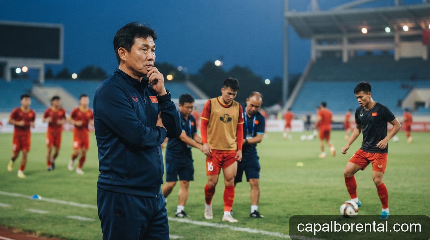 FIFA ASEAN Cup 2026: HLV Kim Sang-sik đối mặt bài toán nhân sự sau chấn thương của Thành Chung